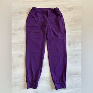Purple Jogger Scrub Bottoms